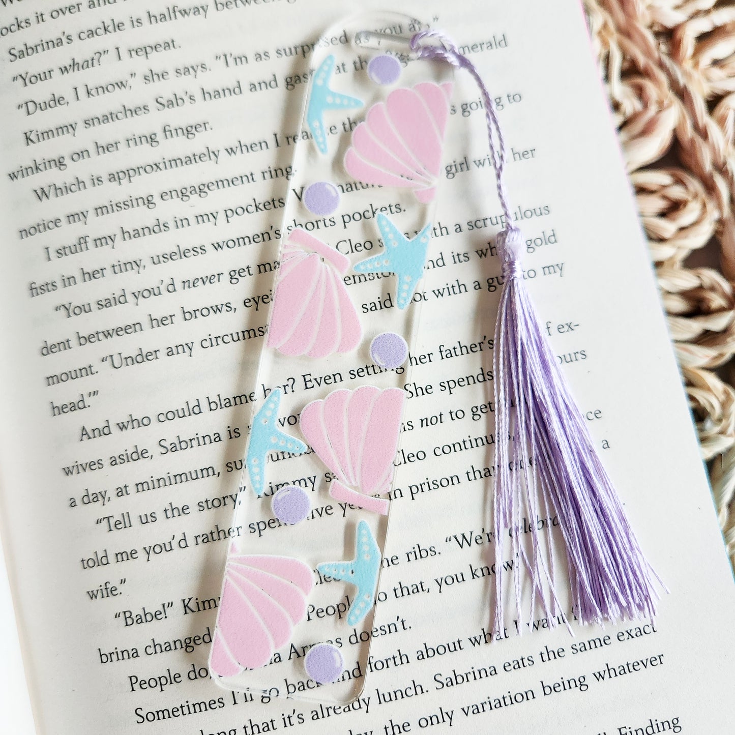 Seashells Bookmark