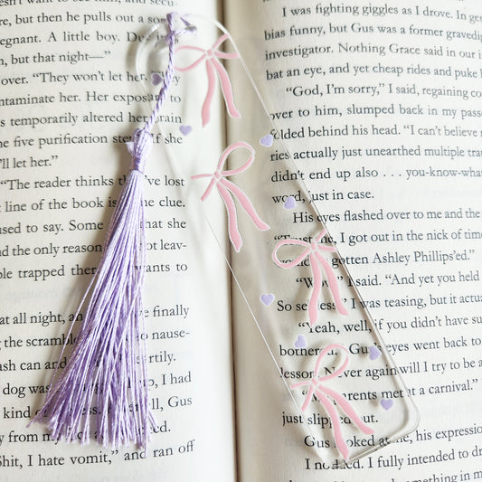 Coquette Bows Bookmark