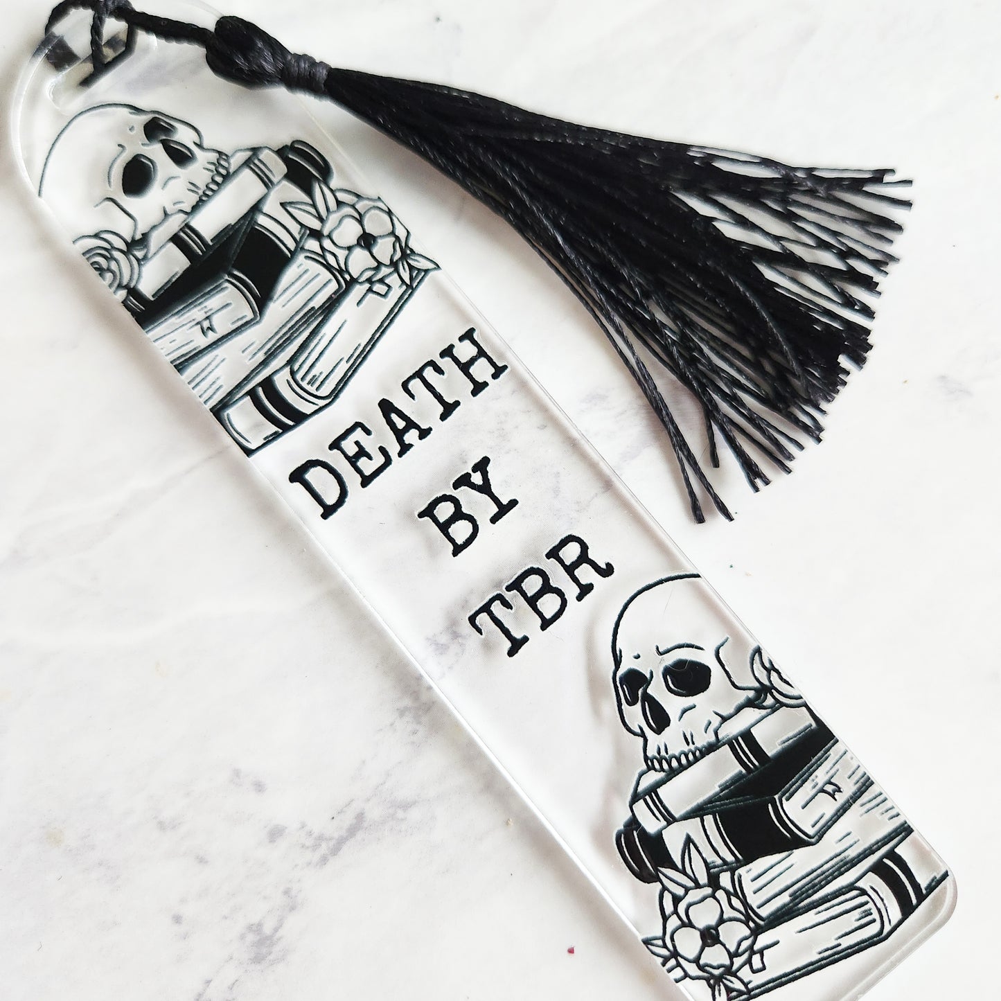 Death By TBR Bookmark