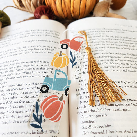 Fall Trucks Bookmark