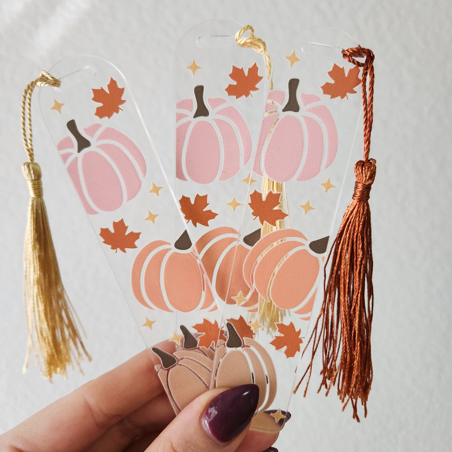 Fall Pumpkins Bookmark