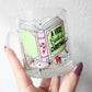 Bookish Christmas Glass Mug