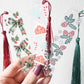 Coquette Christmas Bow Bookmark