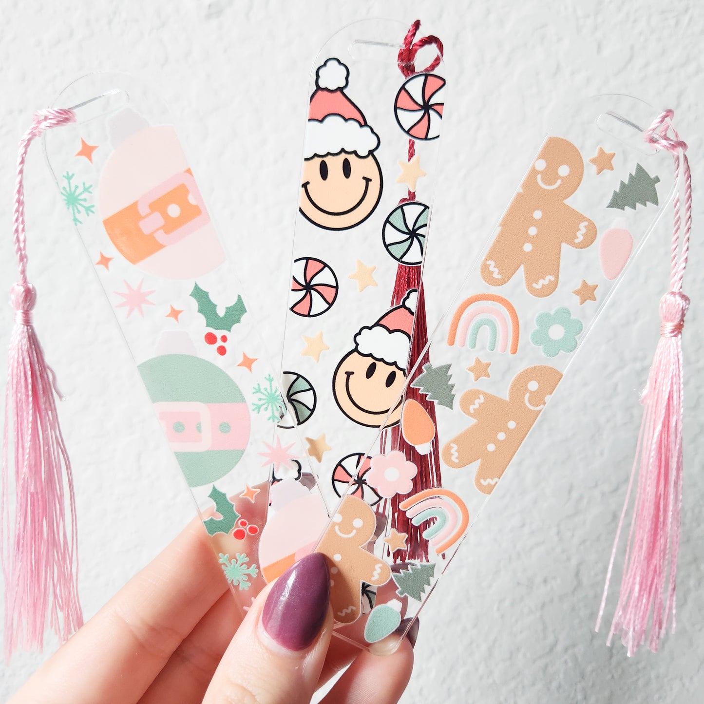 Boho Gingerbread Bookmark