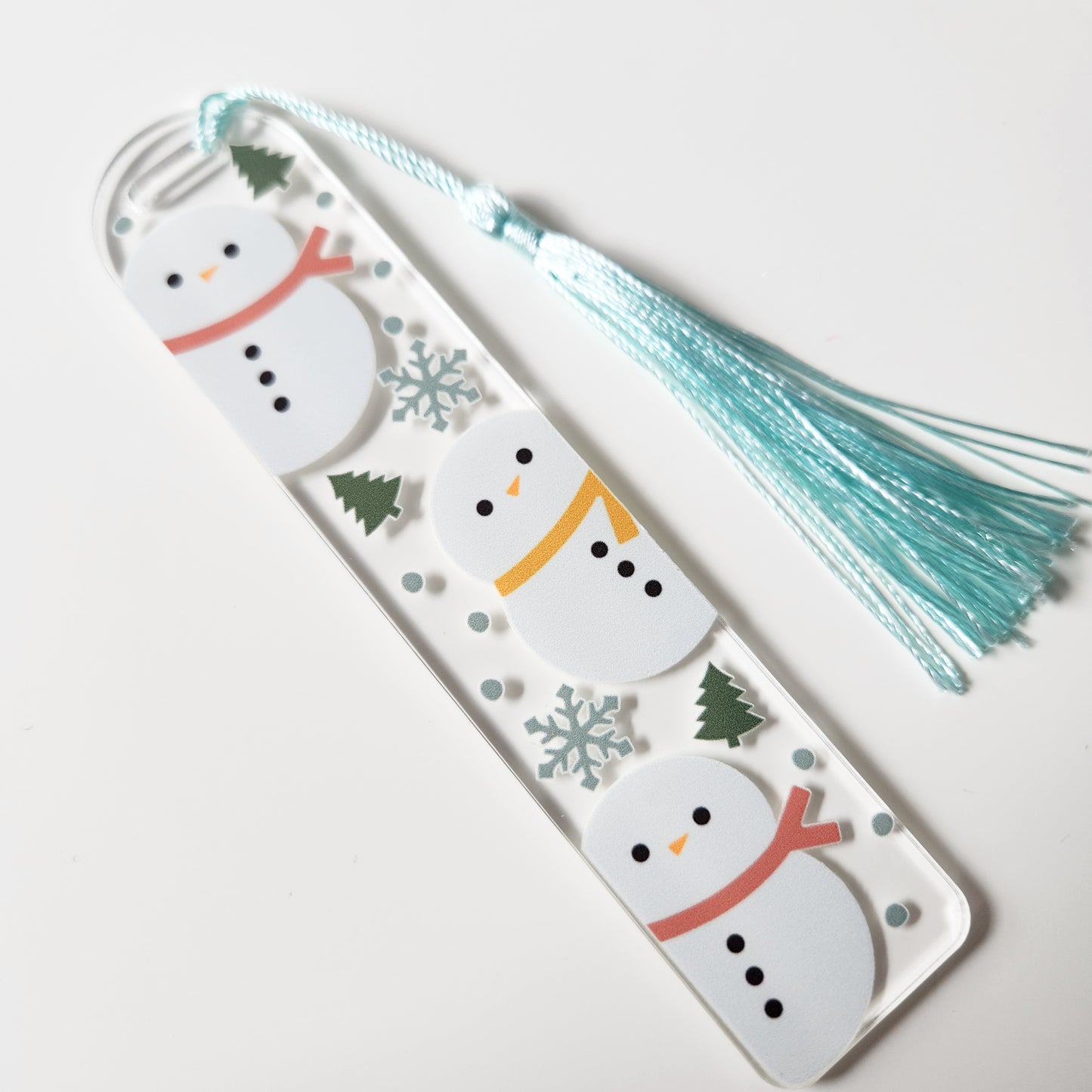 Winter Snowman Bookmark