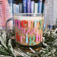 Merry & Bright Glass Mug