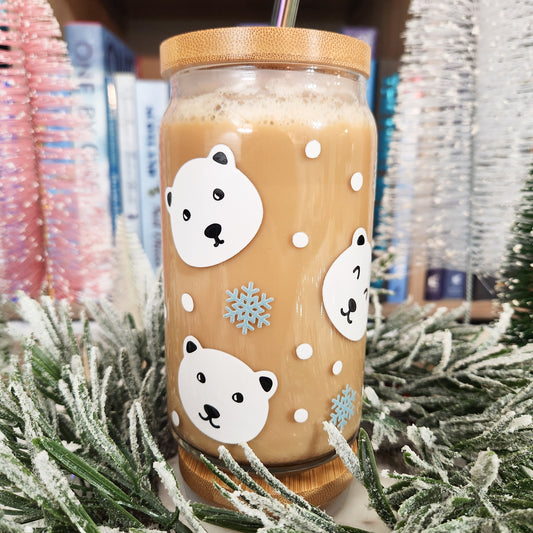 Polar Bears & Snowflakes Cup