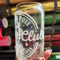 North Pole Book Club Glass Cup