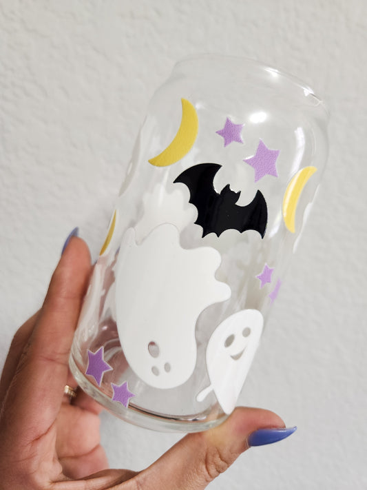 Boo Crew Glass Cup