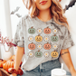 Retro Daisy Pumpkins Tee