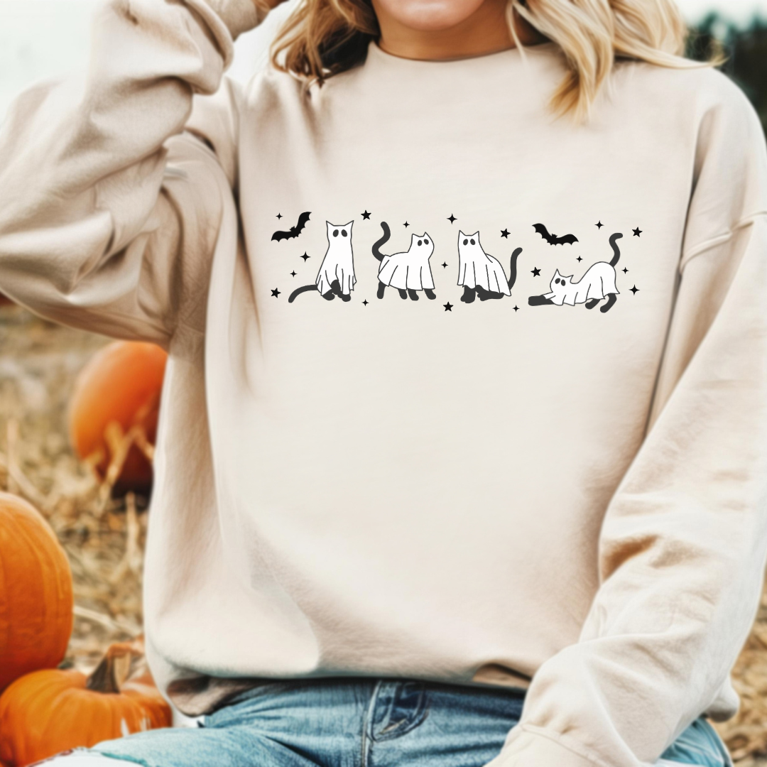 Cat Ghosties Sweatshirt