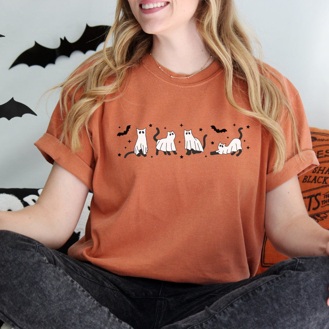 Cat Ghosties Tee