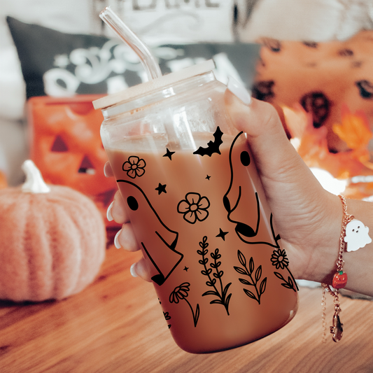 Boho Ghosties Halloween Cup