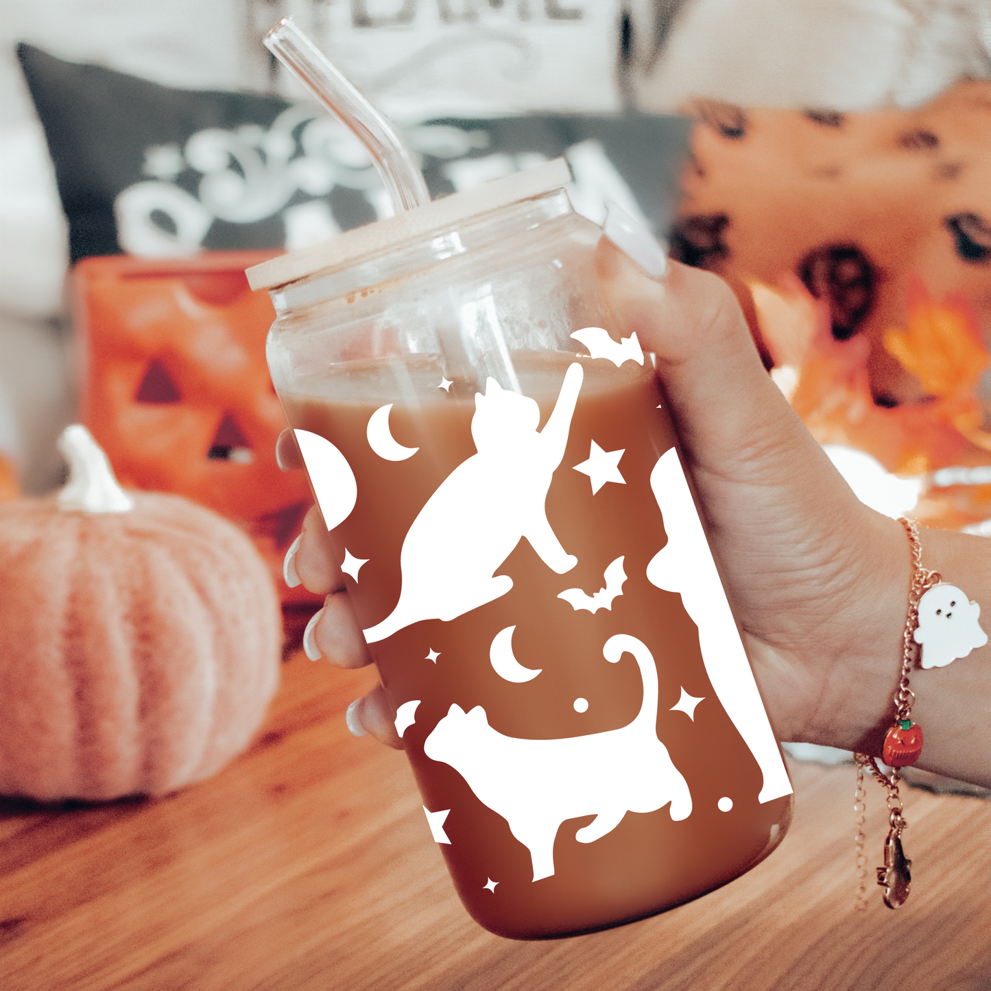 Cats & Bats Halloween Cup