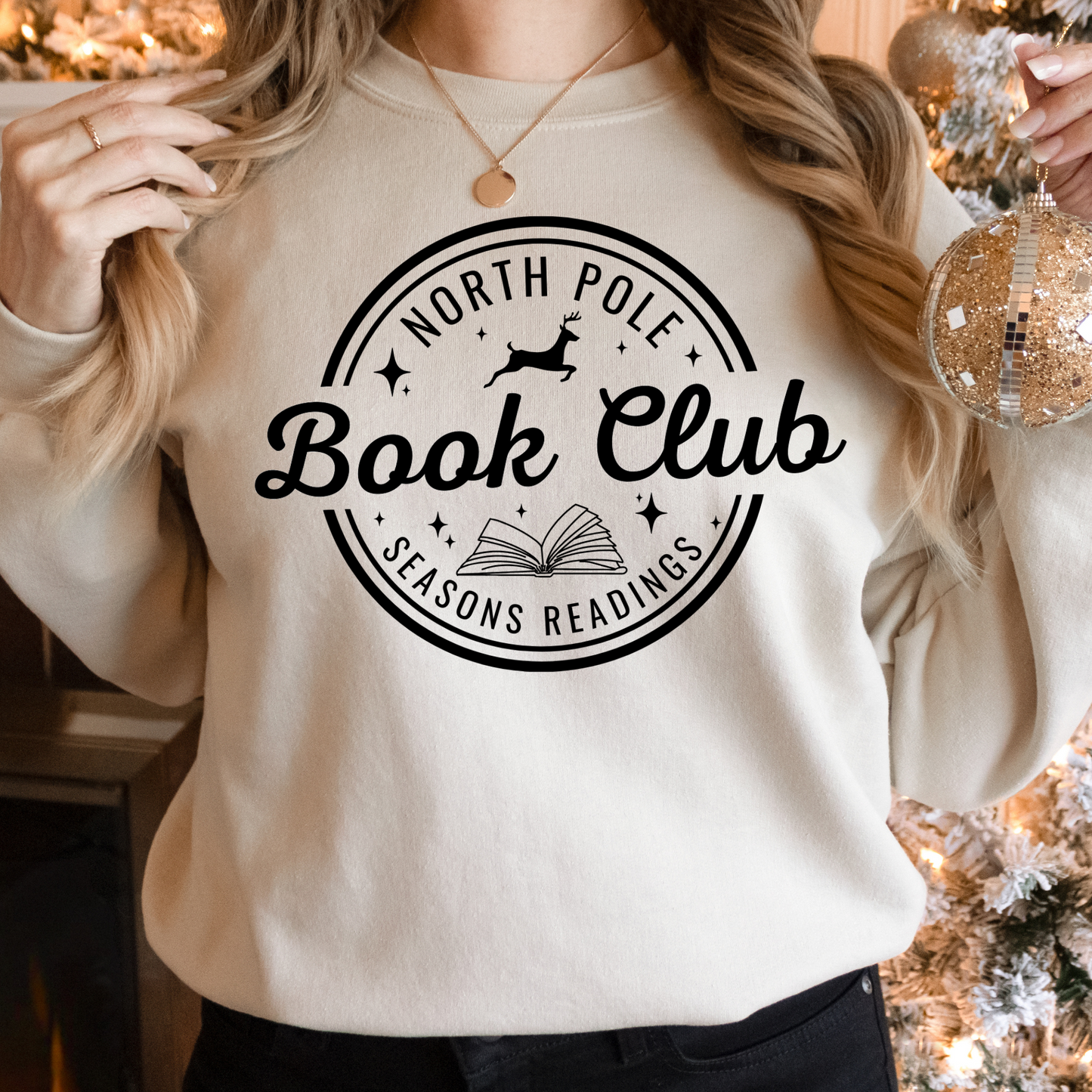 North Pole Book Club Sweatshirt