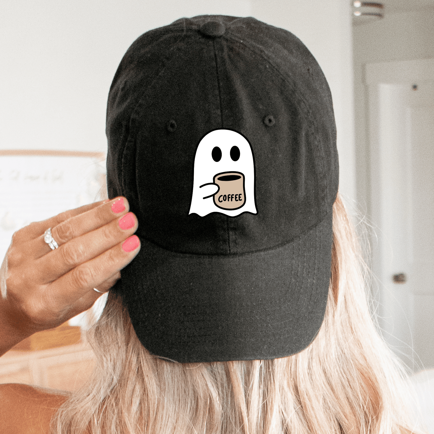 Coffee Ghostie Dyed Hat