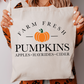 Farm Fresh Pumpkins Sweatshirt