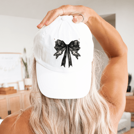 Coquette Bow Dyed Hat