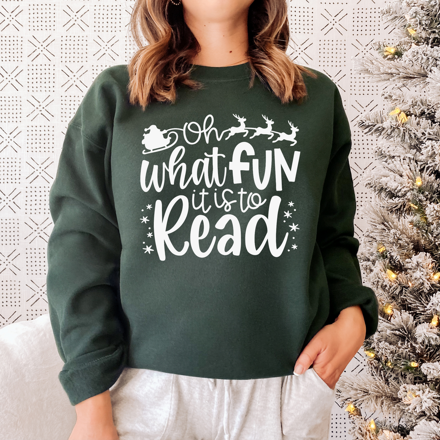 What Fun It Is To Read! Sweatshirt