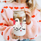 Valentine's Ghostie Squad Glass Cup