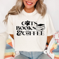 Cats, Books, & Coffee T-Shirt