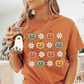 Retro Daisy Pumpkins Tee