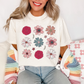 Spring Daisies Ivory Tee