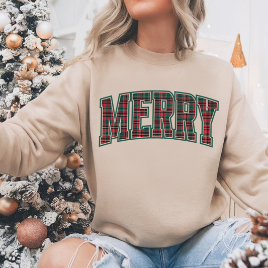 Varsity Merry Sweatshirt