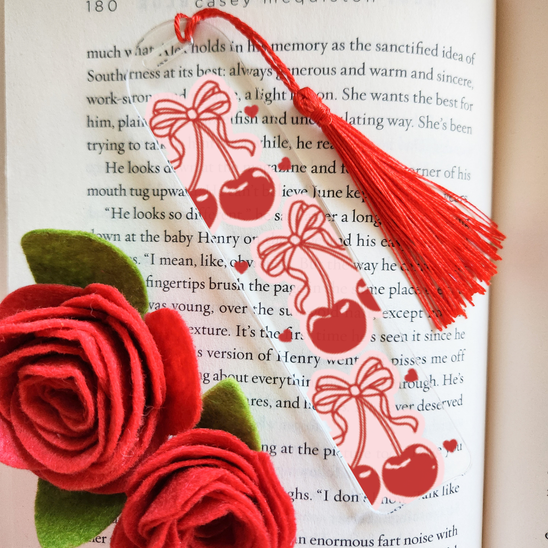 Cherries Bookmark