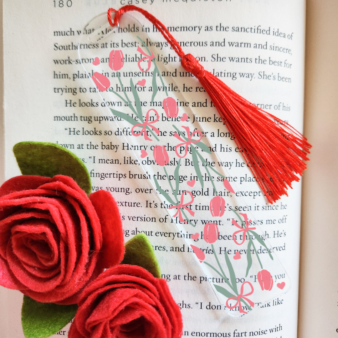 Tulip Fields Bookmark