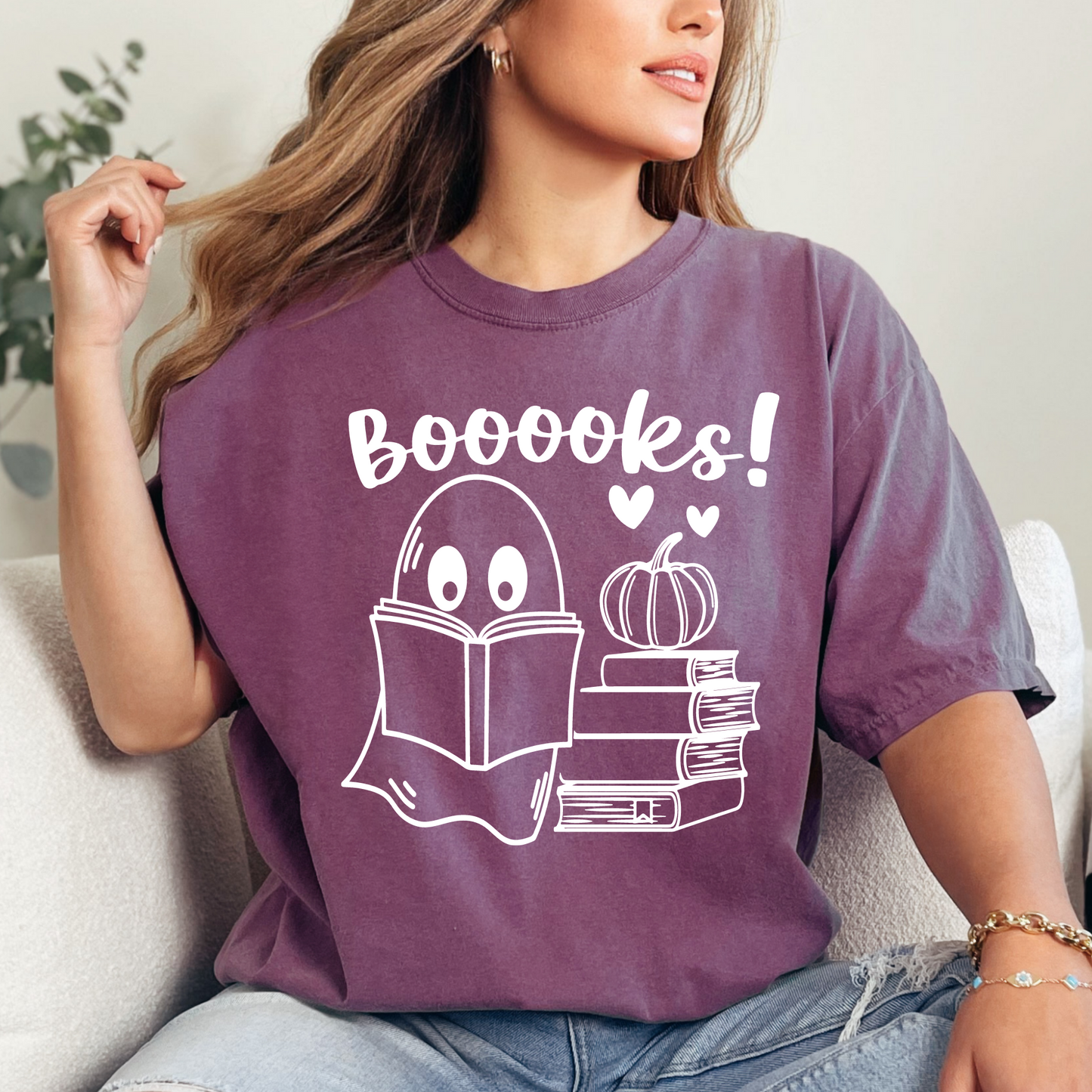 Boooooks Ghosty Tee