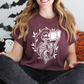 Skeleton Book Lover Tee