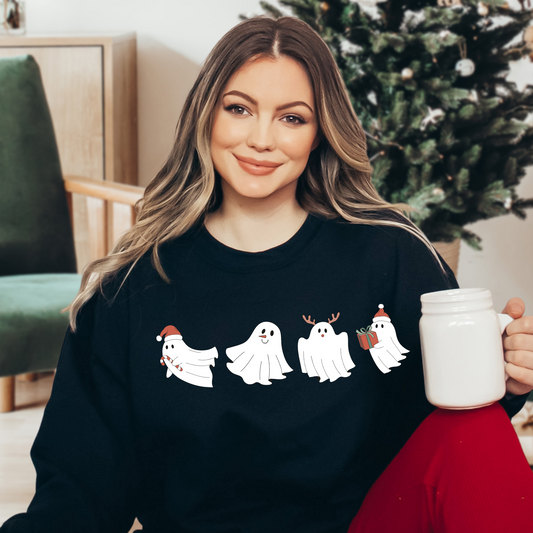 Ghostie Crew Christmas Sweatshirt