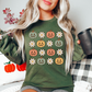 Retro Daisy Pumpkins Sweatshirt