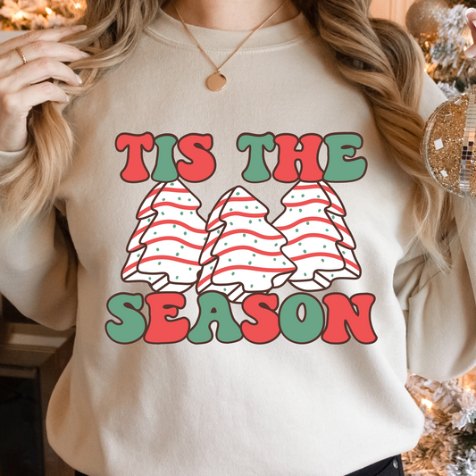 Tis The Season Snack Cakes Sweatshirt