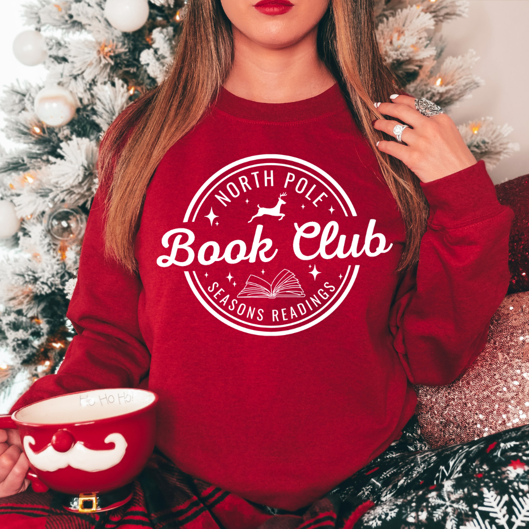 North Pole Book Club Sweatshirt