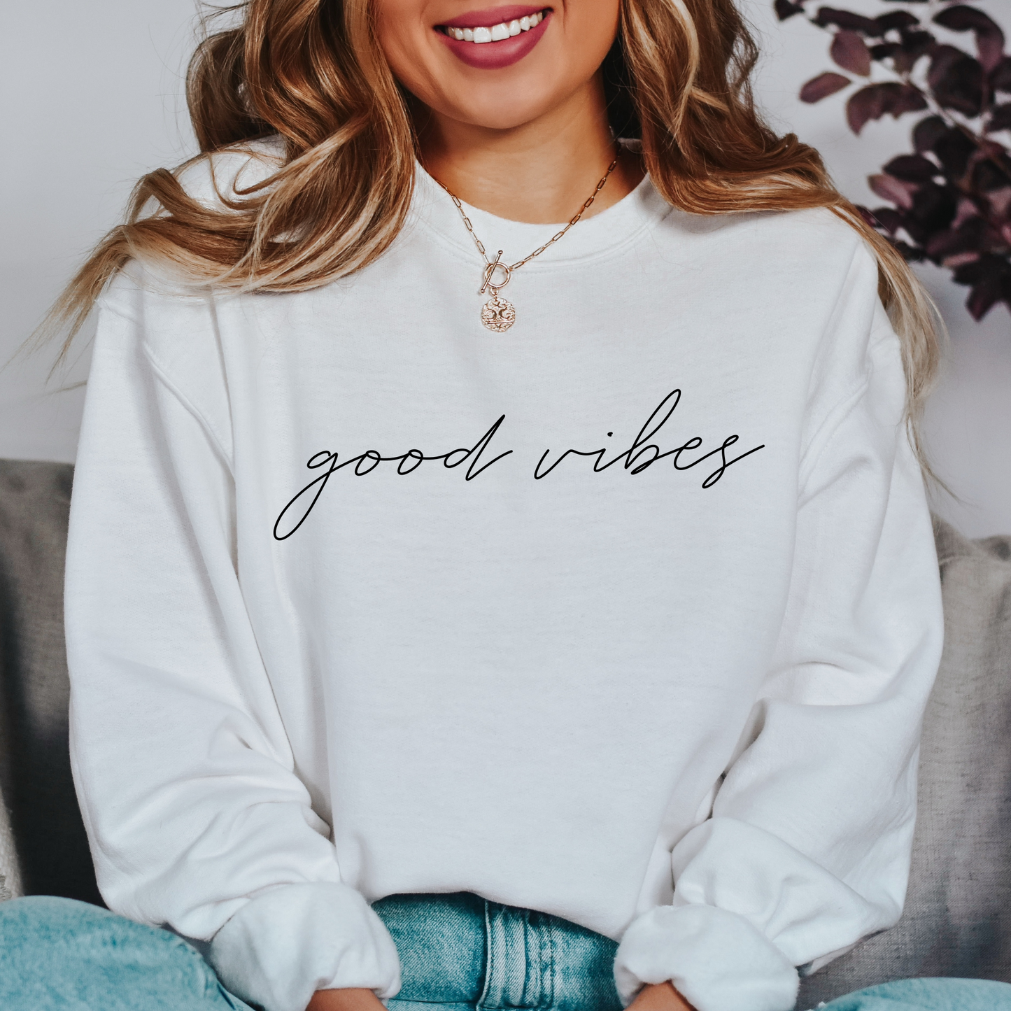 Good Vibes Crewneck