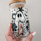 Retro Floral Ghost Cup