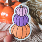 Pastel Pumpkins Sticker