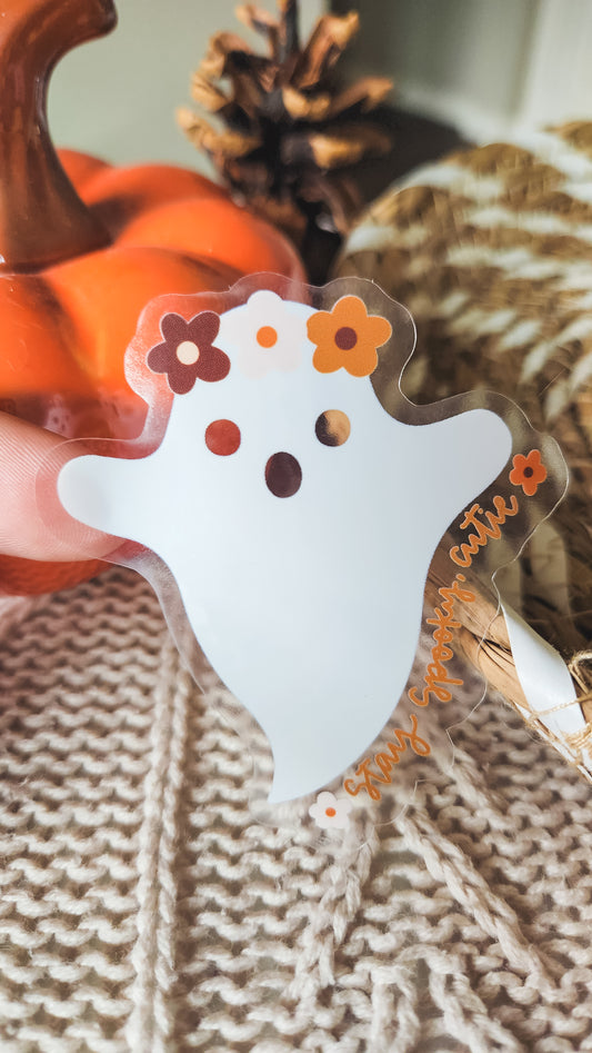 Boho Ghostie Sticker