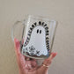 Pretty Scary Before Coffee Glass Mug