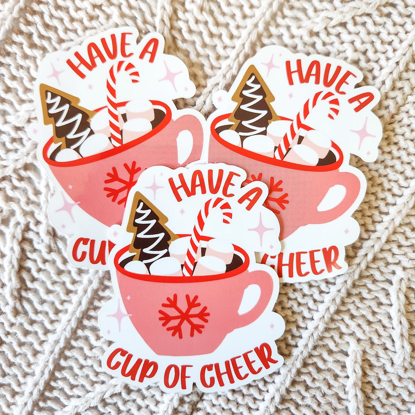 Cup of Cheer Sticker