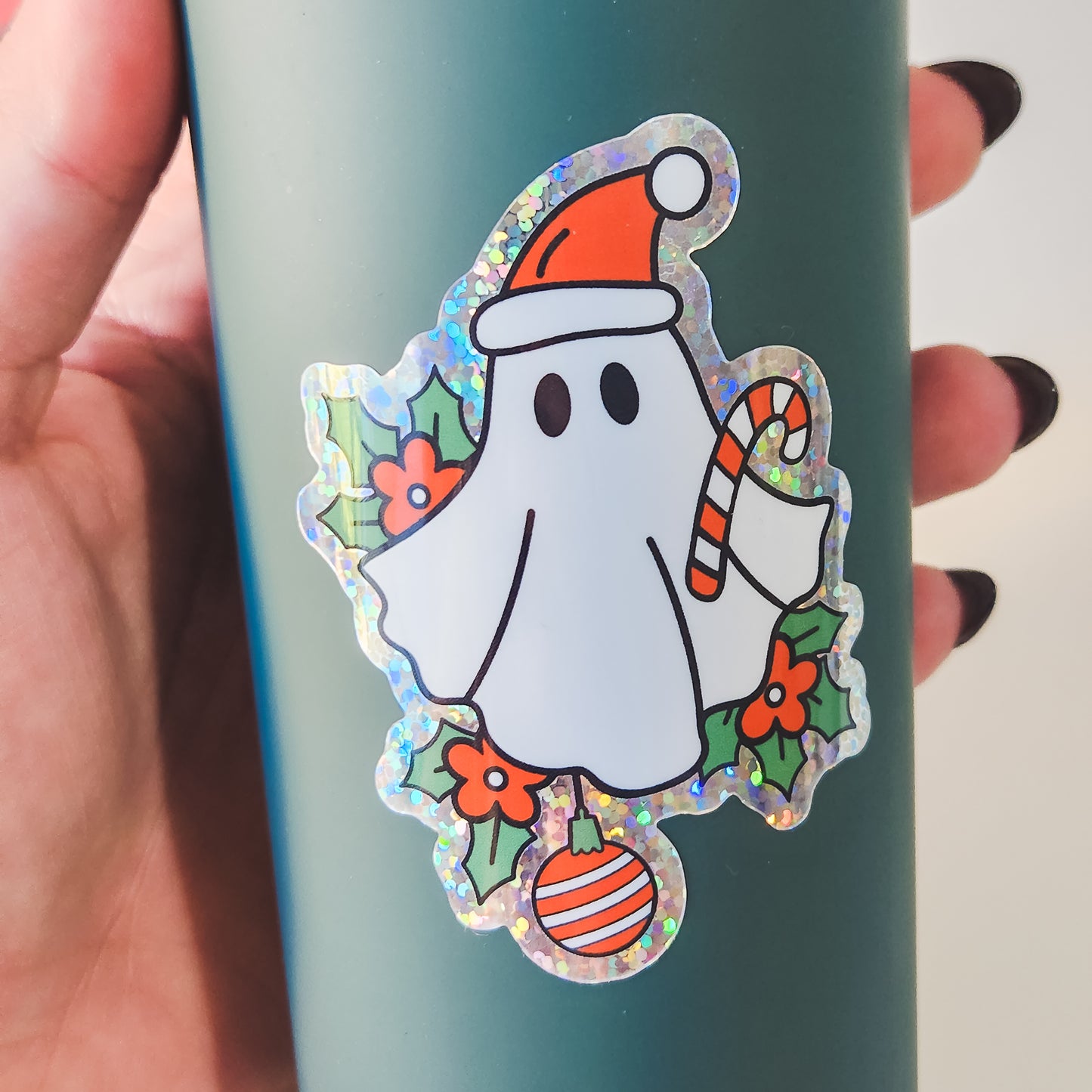 Christmas Ghostie Sticker