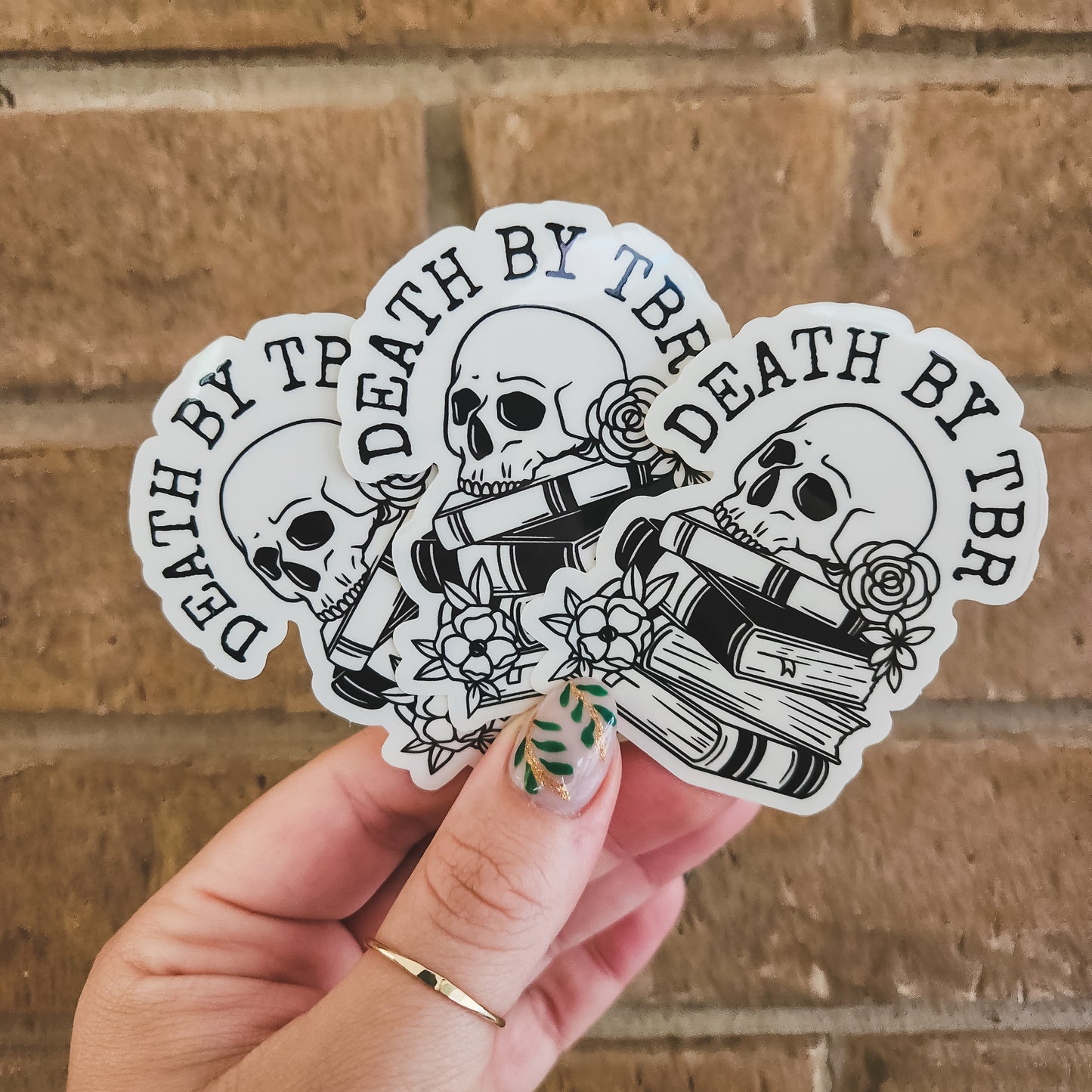 Death By TBR Sticker