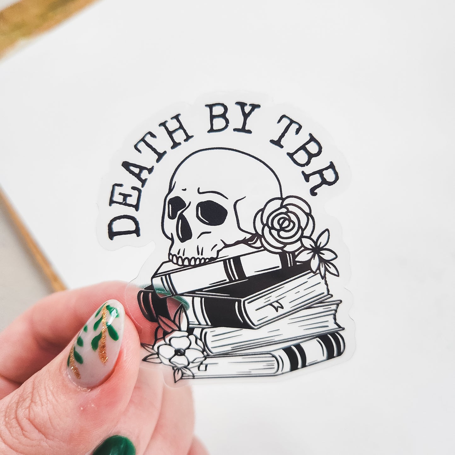 Death By TBR Sticker