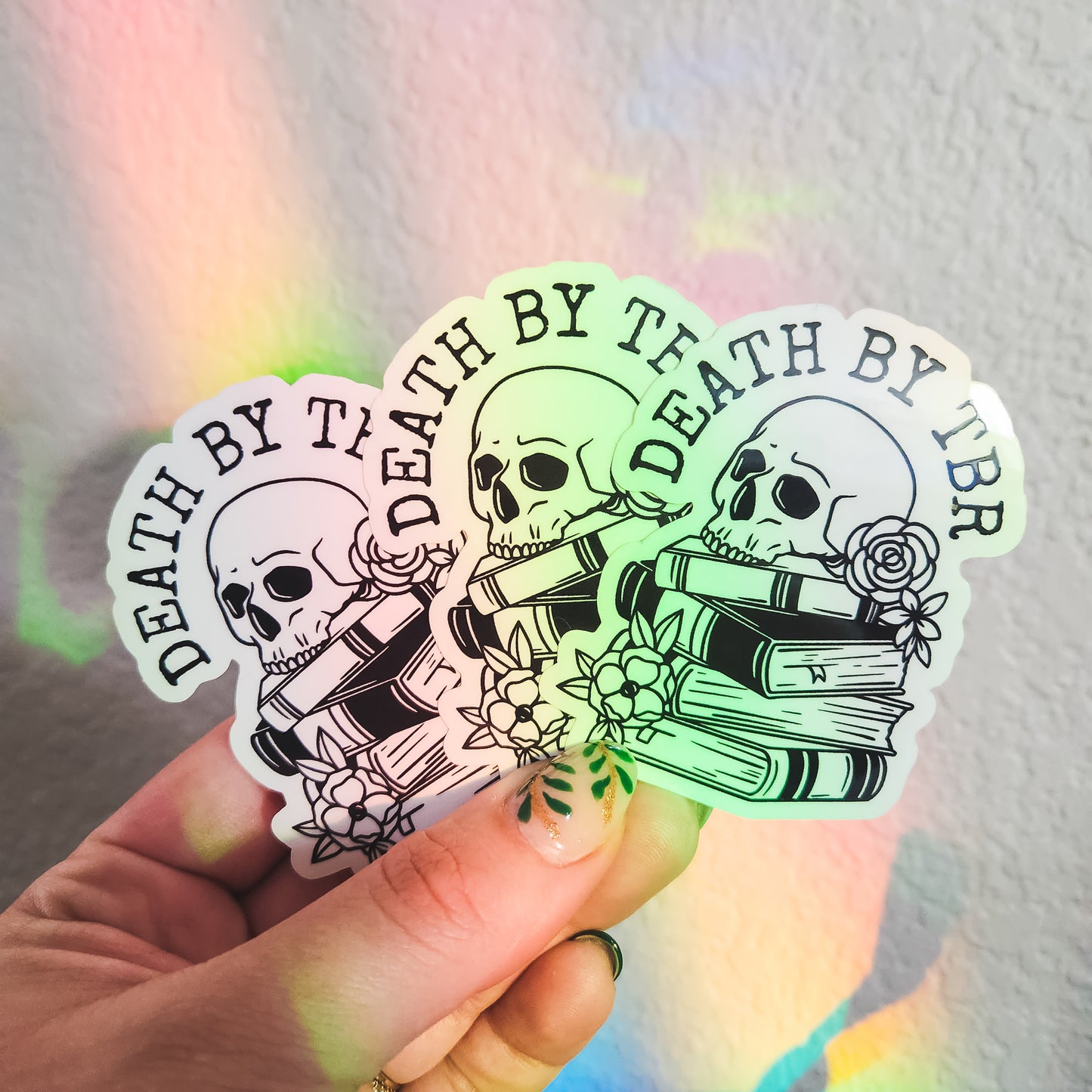 Death By TBR Sticker