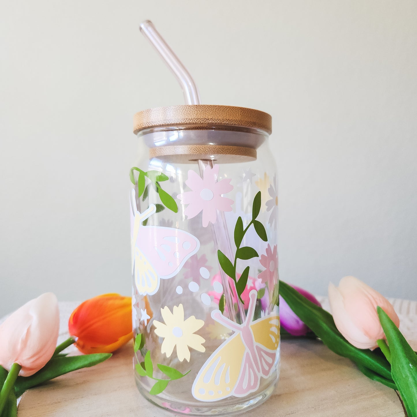 Butterflies & Spring Flowers Cup