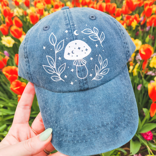 Celestial Mushroom Pigment Dyed Hat