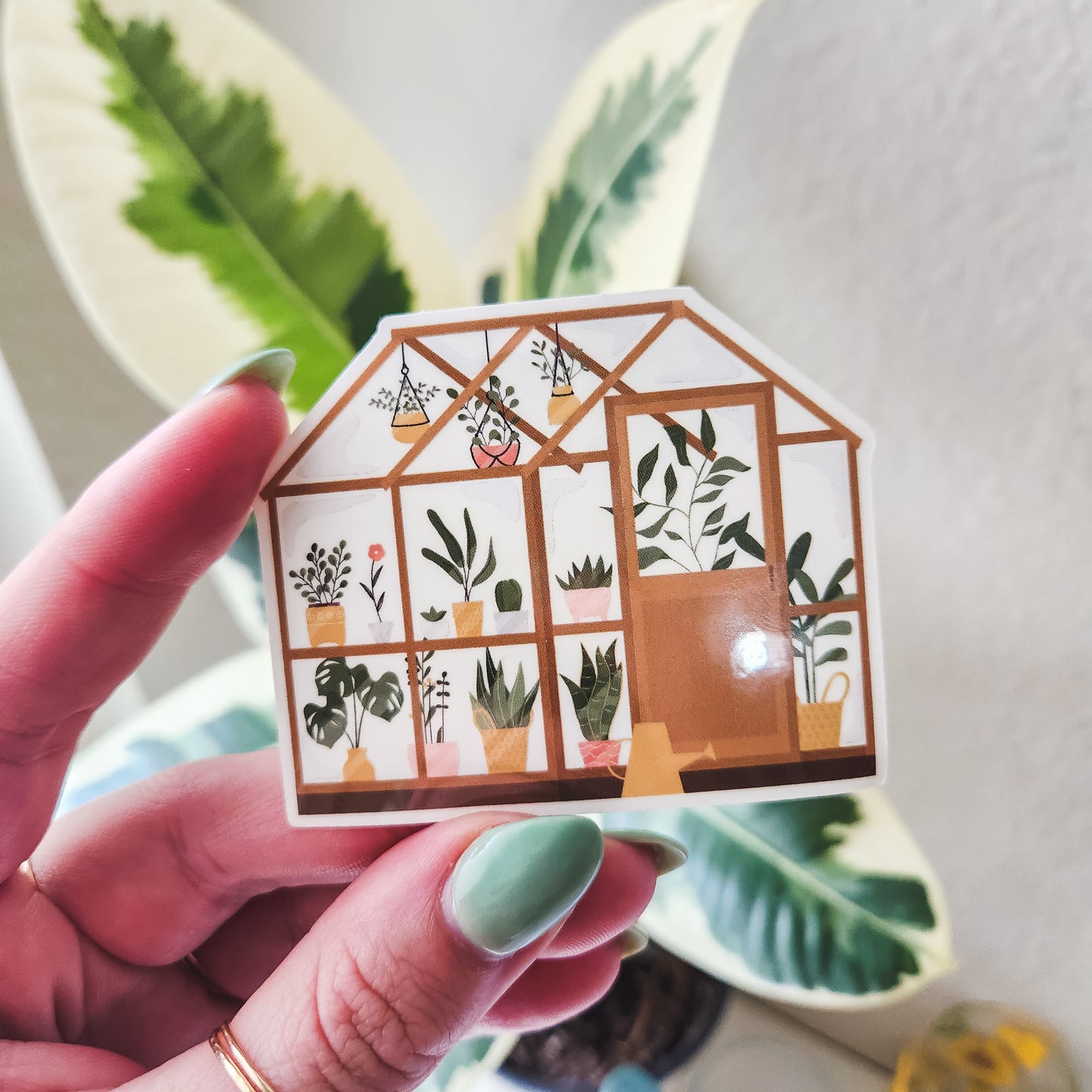 Greenhouse Plants Sticker