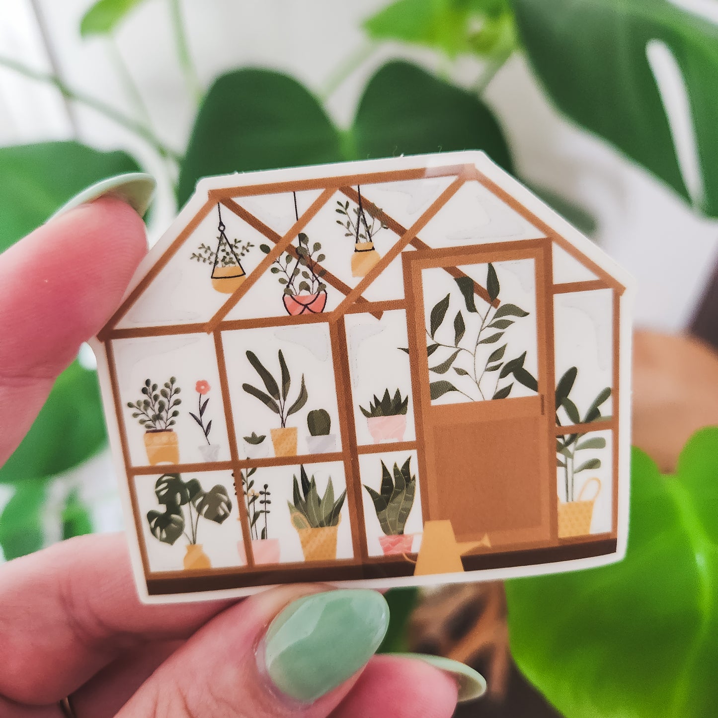 Greenhouse Plants Sticker